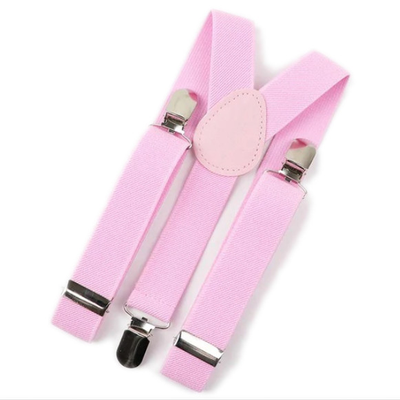 Baby Toddler Light Pink YBack Adjustable Braces Formal Braces
